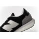 7. New Balance 237 Men’s Black Leather Sneakers