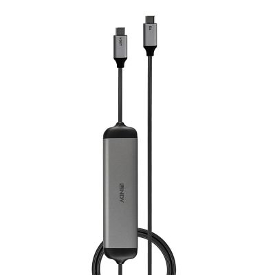 2. Lindy 43326 Docking Station Wired USB 3.2 Gen 1 (3.1 Gen 1) Type-C Black, Gray
