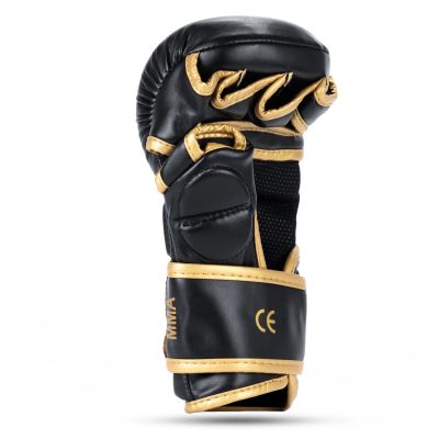 4. MMA Sparring Gloves S - Master Gold - Valor Series