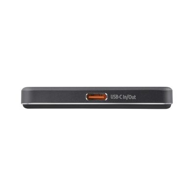 12. Intenso Magnetic Wireless Power Bank 5000 mAh Gray USB-C
