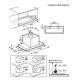 3. Under-cabinet cooker hood, built-in insert ELECTROLUX LFG716R