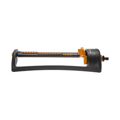 Fiskars 1023661 Water Sprinkler Metal Black, Orange