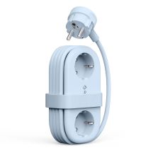 Orico AP3 65W GaN 6in1 Power Strip 2x AC + 2x USB-A + 2x USB-C - Blue