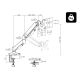 7. BLOW LCD TV HQ HANDLE 17"-32" FOR DESK WITH JOINT
