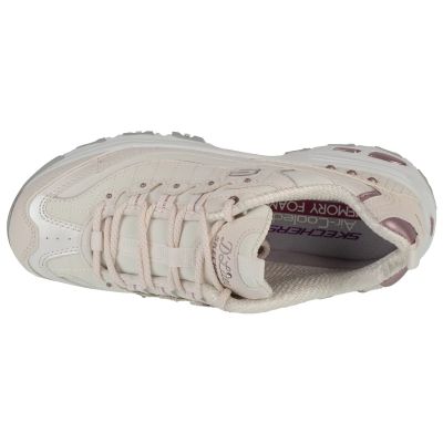 3. Skechers D'Lites Ladies Night 149267-WLV White 37.5