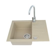 SINK ROCK 30 COL 55 + MIXER 1213055SEN