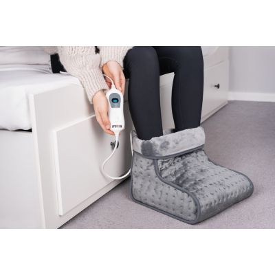 9. NOVEEN EB550 electric foot warmer, 30x30x24cm, gray