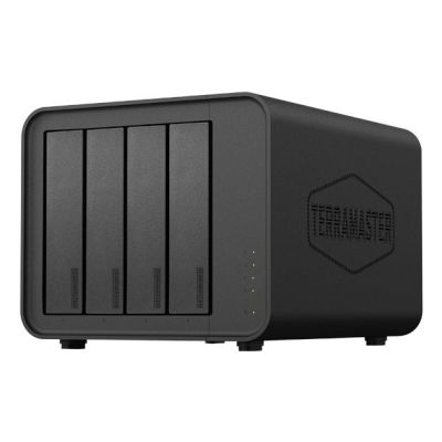 2. TerraMaster D8 HYBRID Desktop Black Disk Array