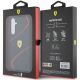 7. Ferrari Twist Metal Logo case for Samsung Galaxy S23 FE - black