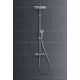 2. Hansgrohe Showerpipe 230 shower system 2 heads Wall Black