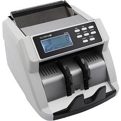 2. Olympia 947730560 Money Counting Machine Banknote Counting Machine Black, Gray