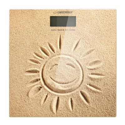 6. Esperanza Sunshine EBS006 Bathroom Scale (Sand Color)