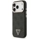 2. Guess 4G Triangle Logo MagSafe Case for iPhone 17 Pro / 18 Pro - Black and Gold