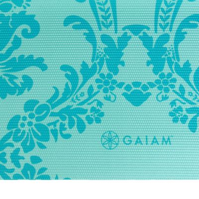 9. Gaiam Neo Baroque yoga mat 4mm 58022