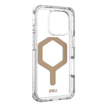 UAG Plyo Magsafe Protective Case for iPhone 16 Pro Compatible with MagSafe (Ice/Gold)