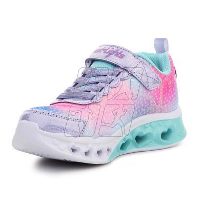 4. Skechers S Lights Flutter Heart Lights Jr 302315-LVMT