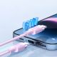 4. Orico CDX 60W 3A Power Delivery USB-C - USB-C 1m Cable - Purple