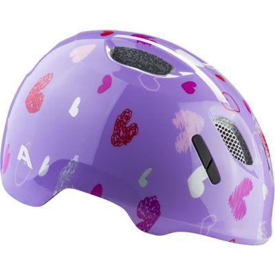 4. ALPINA XIMO 2 PURPLE HEARTS GLOSS Bicycle Helmet 49-54
