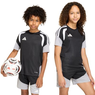 adidas Tiro 26 Competition Training Kids T-Shirt Black and Gray KA7599