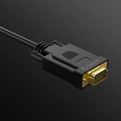 7. Orico XD-DITV cable DVI 24+1 VGA Full HD adapter 5 m - black