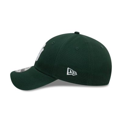 5. New Era 9FORTY League Essential MLB NY New York Yankees Cap Green - 60471456