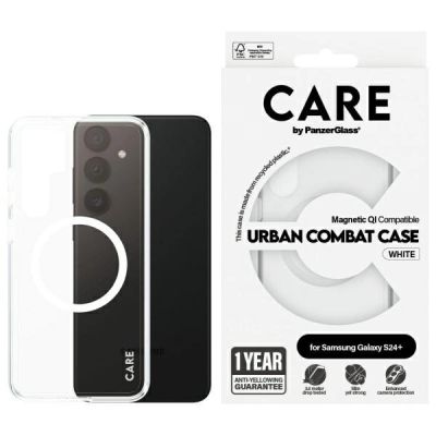 CARE by PanzerGlass Flagship QI Case for Samsung Galaxy S24+ - Transparent