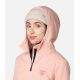 4. ROSSIGNOL Women's Jacket W Opside Hoodie Jkt Pink