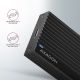 5. Axagon EM2-GTR M.2 Black SSD Enclosure