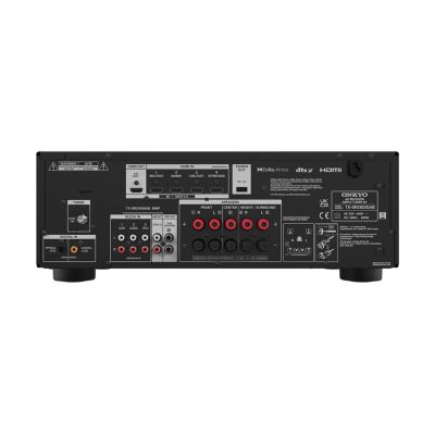 3. ONKYO TX-SR3100 AV Receiver 80 W 5.2 Channel Surround Black