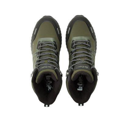 3. Lee Cooper Men's Winter Trekking Boots, Insulated, Waterproof, Green