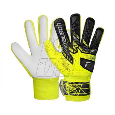 Goalkeeper gloves Reusch Attrakt Starter Solid Jr 5572514 2014