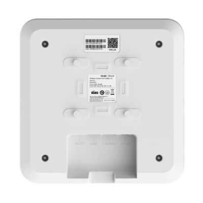 5. REYEE ACCESS POINT AX3200 1 PORT 1GBIT + 1 PORT 2.5GBIT | WI-FI 6 - 802.11AX - 3202MBPS | POE POWERED | CEILING