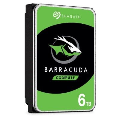 2. Seagate Barracuda ST6000DM003 HDD (6 TB ; 3.5"; 256 MB; 5400 rpm)