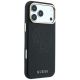 4. Guess Perforated 4G Gold Logo Magsafe Case for iPhone 17 Pro / 18 Pro - Black