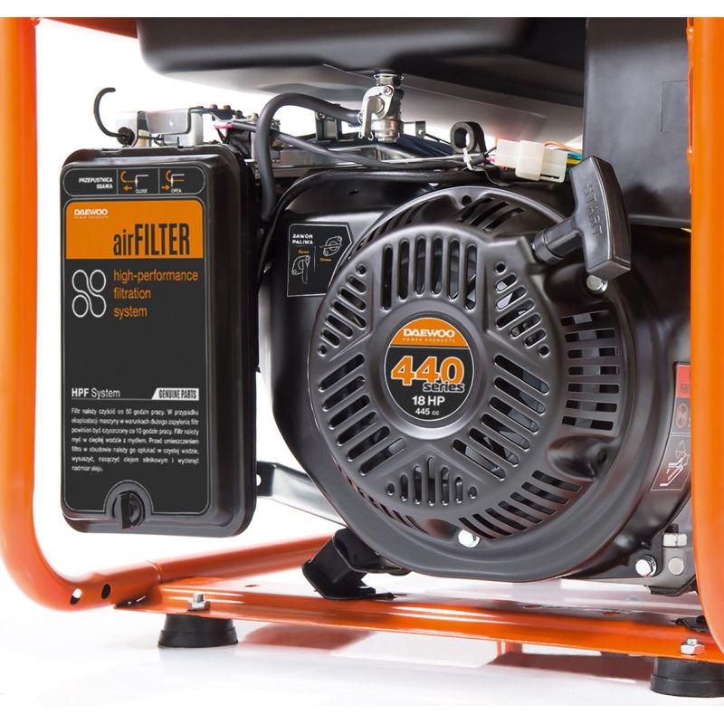 2. Generator 7.5KW/2.5KW -380V/230V AVR GDA8500E-3 DAEWOO THREE-PHASE