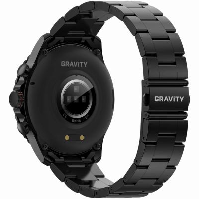 6. GRAVITY GT16-2 Black / Black Bracelet Men's Smartwatch