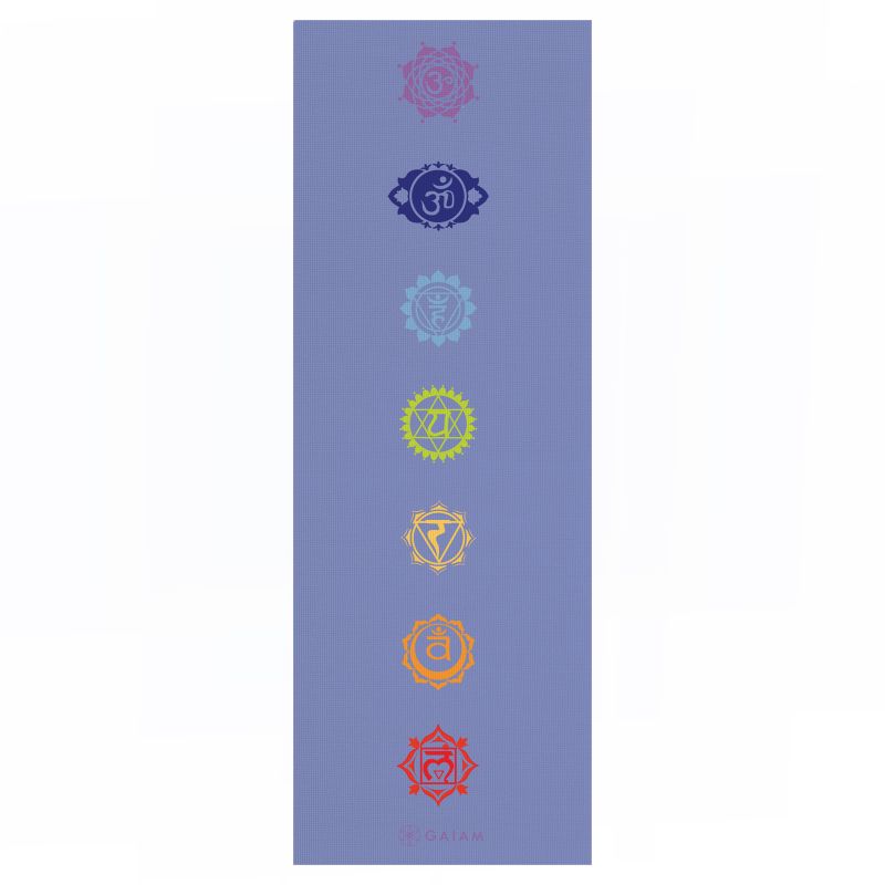 3. GAIAM Chakra 4 MM 55321 yoga mat