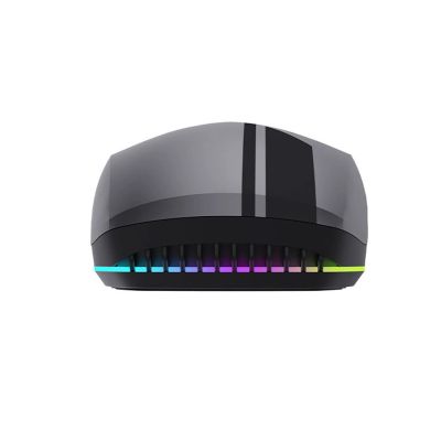 5. Machenike M721 Wireless Gaming Mouse 10000 DPI with RGB Backlight - Black