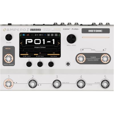 Hotone Ampero II Stage - guitar multi-effects pedal