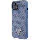 3. Guess GUHCP15SP4TDSCPB iPhone 15 6.1" blue/blue hardcase Crossbody 4G Metal Logo