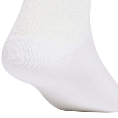 4. Adidas Cushioned Linear Crew Socks 10 Pairs White KF9091