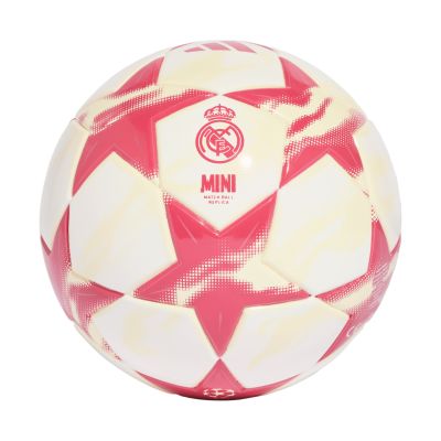 2. adidas UEFA Champions League 26/27 Real Madrid Mini Football White-Pink KE5107