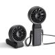 2. Jisulife Handheld Fan Life7 3600mAh Portable USB Fan - Black