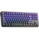 2. gasket F87 Pro Purple Black Gradient GrayWoodV4 switch RGB AULA keyboard
