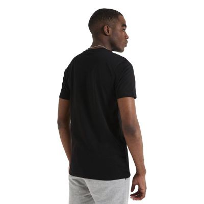 3. Ellesse men's t-shirt black Sechsaro Tee SHM13825011