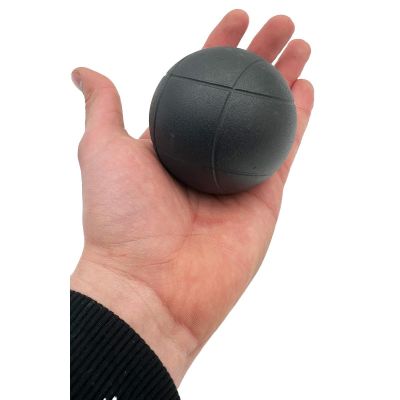 10. 6-PIECE PETANQUE BALLS - BLACK BOULE, ENERO PRO COVER