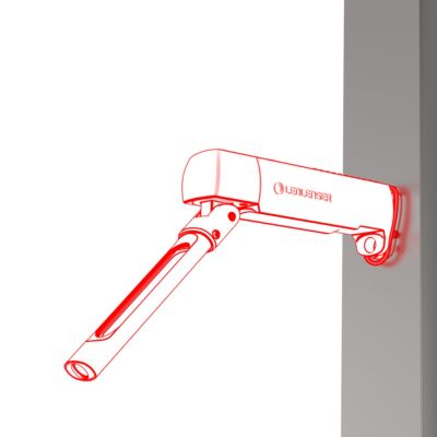 12. Ledlenser W7R Work Black LED