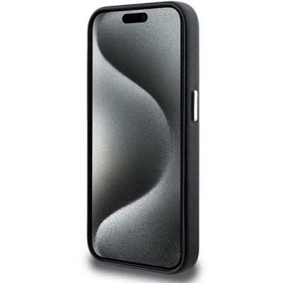 5. BMW Signature Wrapped Metal MagSafe case for iPhone 15 Pro - black