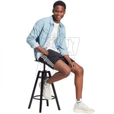 5. Adidas Essentials Fleece 3-Stripes M IB4026 shorts