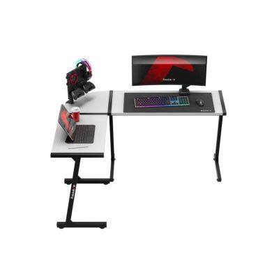 27. Huzaro Hero 6.0 White Gaming Desk